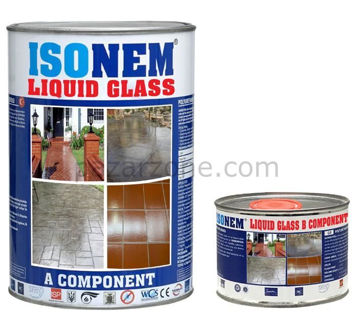 İsonem Liquid Glass Sıvı Cam 4 Kg Set