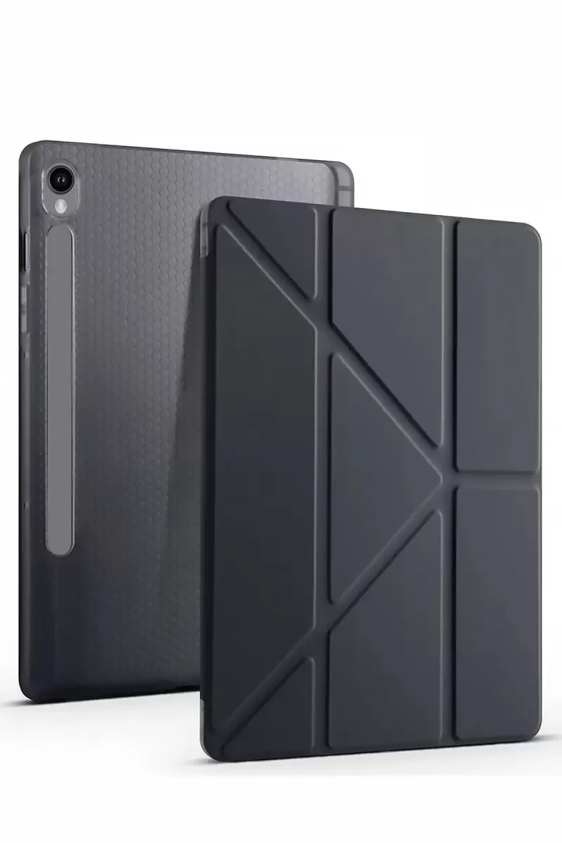 Newface Samsung Galaxy Tab S10 FE Plus 13.1 Kalemlikli Mars Tablet Kılıfı - Siyah