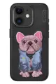 Venco Apple iPhone 11 Cute Desenli Kapak - Siyah