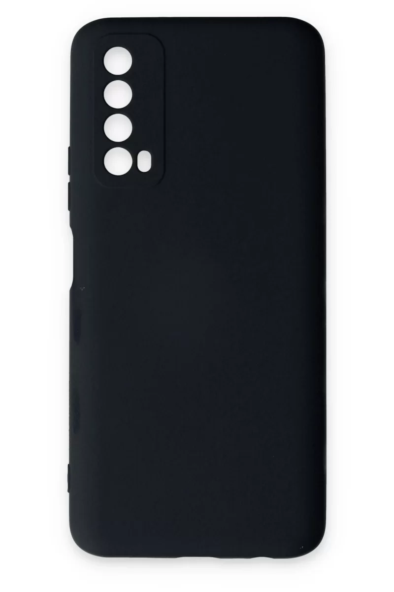 Newface Huawei P Smart 2021 Kılıf Nano içi Kadife Silikon - Lacivert