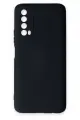 Newface Huawei P Smart 2021 Kılıf Nano içi Kadife Silikon - Lacivert
