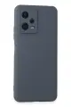 Newface Xiaomi Redmi Note 12 5G Kılıf Nano içi Kadife Silikon - Gri