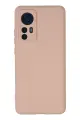 Newface Xiaomi Mi 12 Kılıf Nano içi Kadife Silikon - Pudra