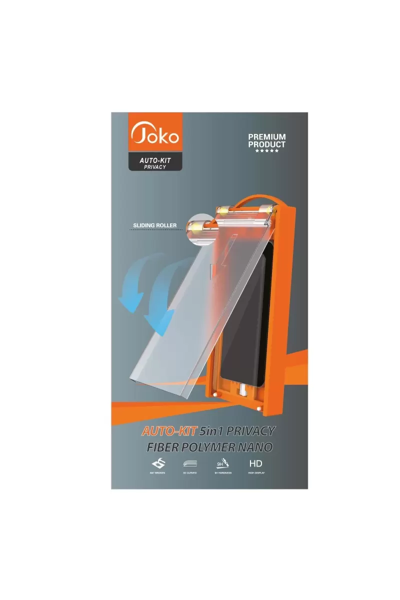 Joko Samsung Galaxy Note 20 Ultra AutoKit 5in1 Fiber Hayalet Polymer Nano Ekran Koruyucu