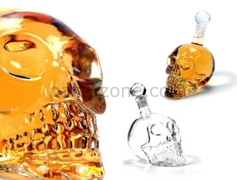 Crystal Head Kuru Kafa Cam Şişe 350 Ml