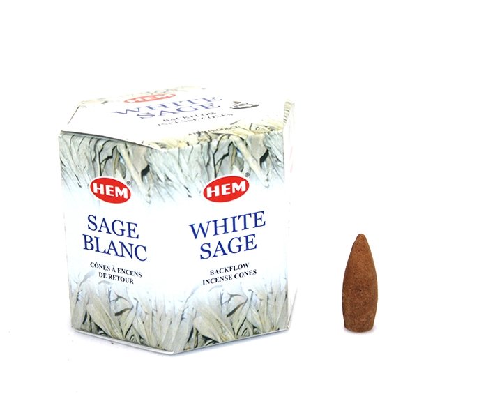 White Sage Aromalı Geri Akış Tütsü