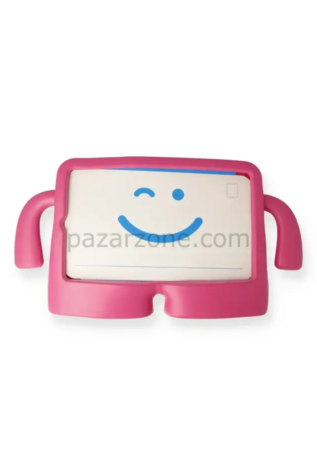 Newface Samsung Galaxy Tab A9 Plus Kılıf Karakter Tablet Silikon - Pembe