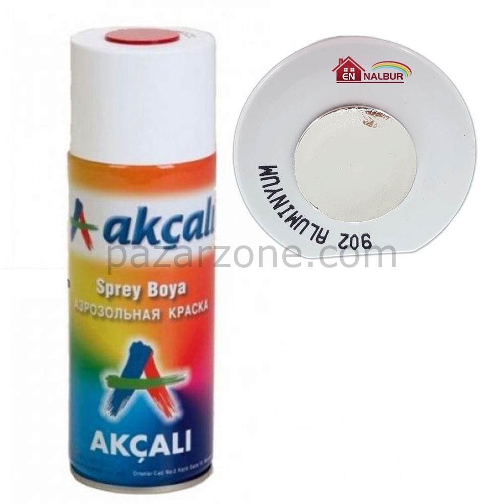 Akçalı Sprey Boya 400 ml 902 Alüminyum