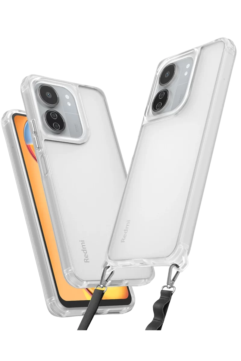 Newface Xiaomi Redmi 13C Kılıf Penta Silikon Kılıf - Şeffaf
