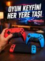 Mini Oyun Konsolu Çift Kablosuz Kontrolcü HDMI Bağlantılı Oyun Cihazı