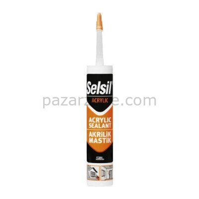 Beyaz Akrilik Mastik - Silikonize Akrilik - 500 gr