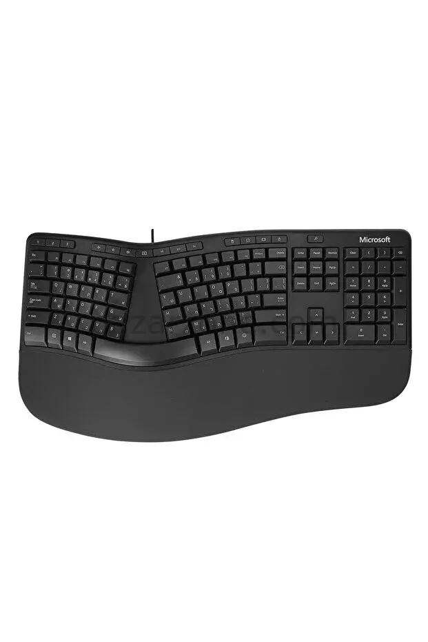 Microsoft BUISNESS ERGONOMIC HEBREW LAYOUT Siyah Multimedya Klavye (LXN-00016)