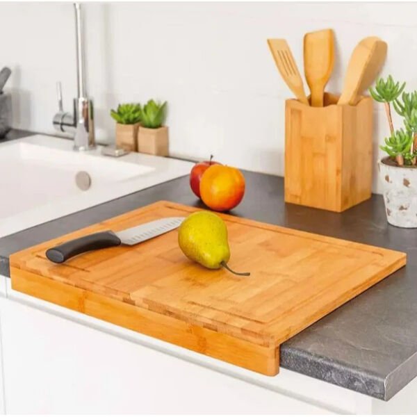 Ahşap Tezgah Üstü Kesme Tahtası Küçük Boy