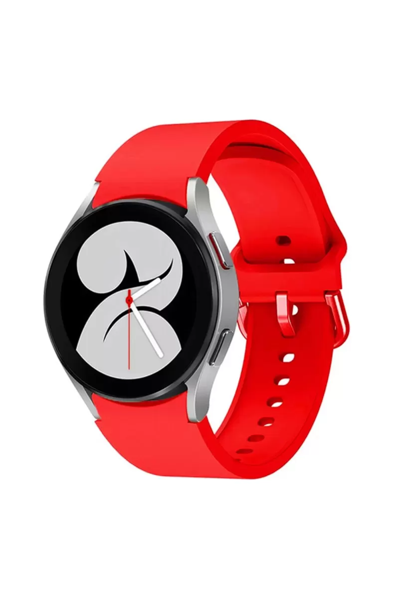 Newface Samsung Galaxy Watch 4 Klasik Kordon - Kırmızı