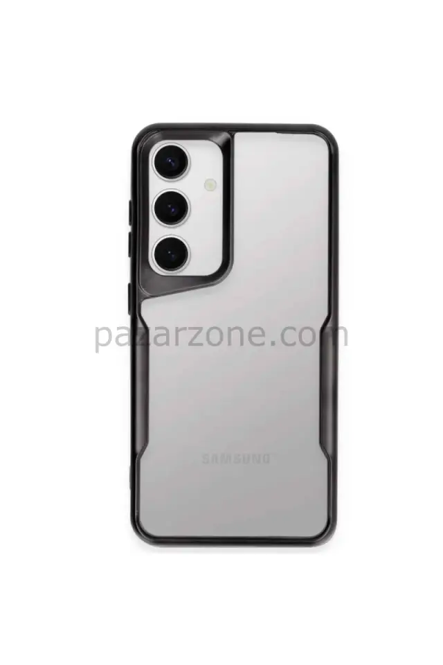 Newface Samsung Galaxy A35 5G Kılıf Boyi Silikon Kapak - Siyah