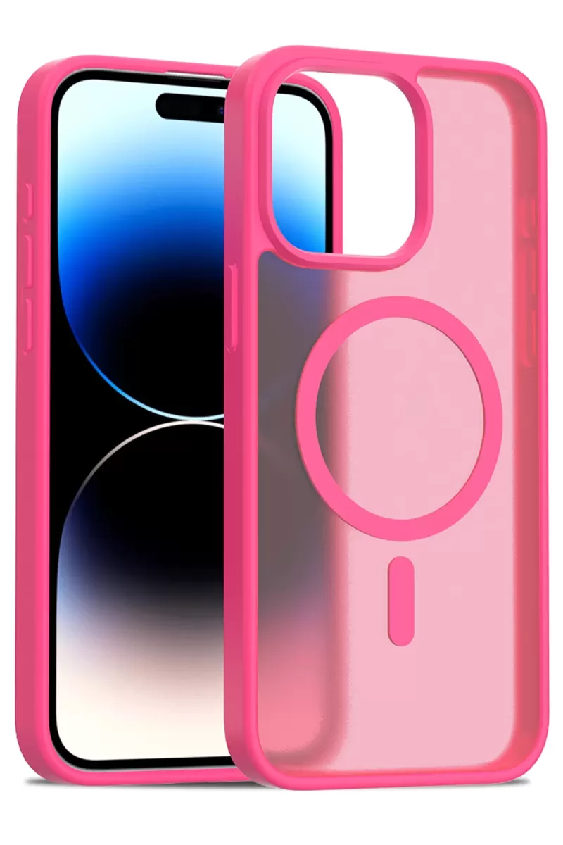 Joko Apple iPhone 15 Pro Jota Magsafe Kapak - Rose