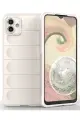 Newface Samsung Galaxy A04 Kılıf Optimum Silikon - Krem
