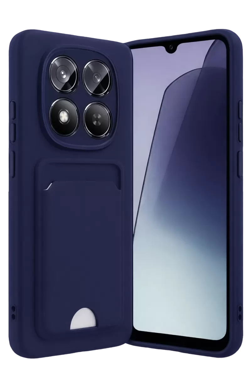Newface Xiaomi Redmi Note 15 Pro 4G Kelvin Kartvizitli Silikon - Lacivert
