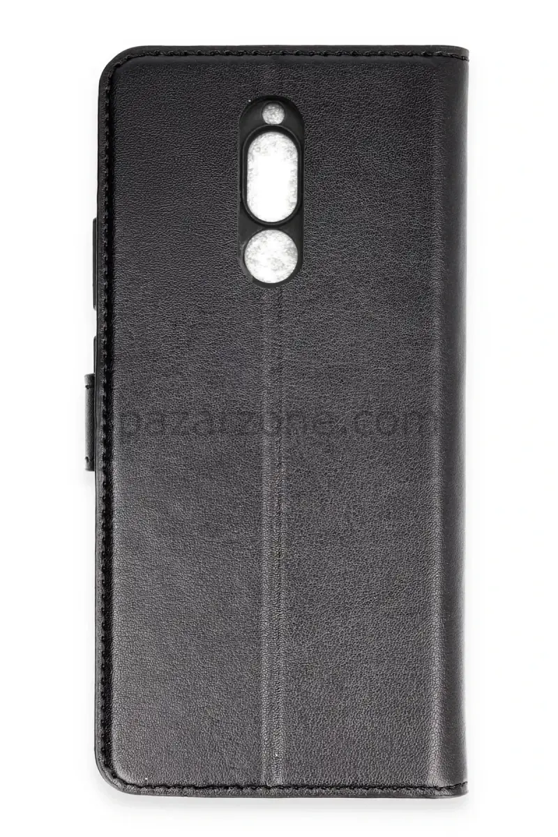 Newface Xiaomi Mi 8 Trend S Plus Kapaklı Kılıf - Siyah