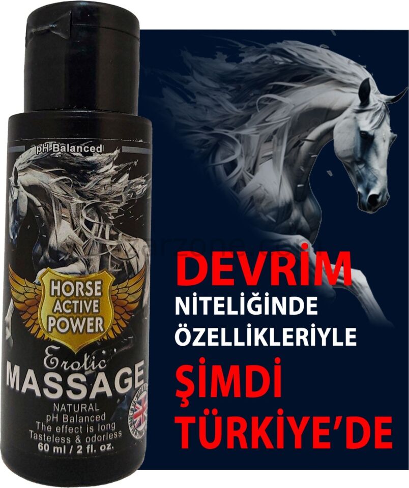 Miyolife Horse Aktive Power Desire-Increasing Effect, Istek Artıran Masaj Yağı 60 ml