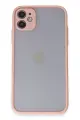 Newface Apple iPhone 11 Kılıf Montreal Silikon Kapak - Pembe