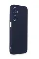 Newface Samsung Galaxy A35 5G Kılıf First Silikon - Lacivert