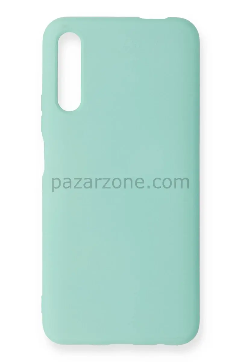 Newface Huawei P Smart Pro / Y9S Kılıf Nano içi Kadife Silikon - Turkuaz