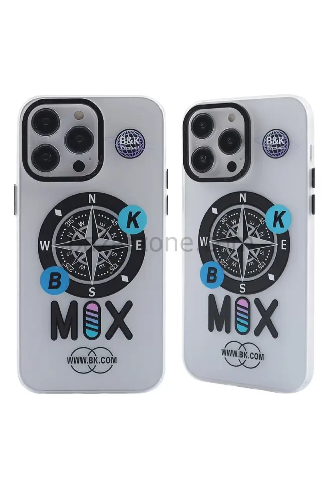 Newface Apple iPhone 12 Pro Max Kılıf Apollo Magneticsafe Desenli Kapak - Apollo Şeffaf - 3