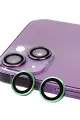 Newface Apple iPhone 13 Raze Metal Kamera Lens - Yeşil