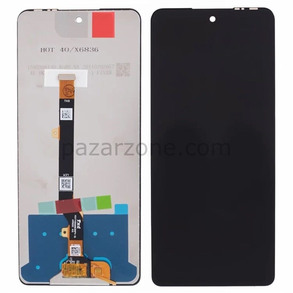 infinix Hot 40  Ekran Dokunmatik (Siyah)