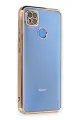 Newface Xiaomi Redmi 9C Kılıf Razer Lensli Silikon - Gold