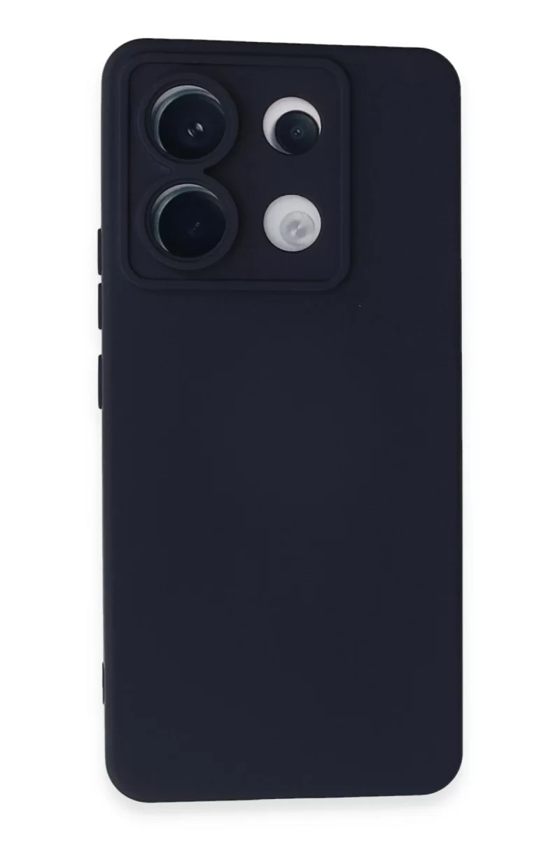 Newface Xiaomi Redmi Note 13 Pro 5G Kılıf Nano içi Kadife Silikon - Lacivert