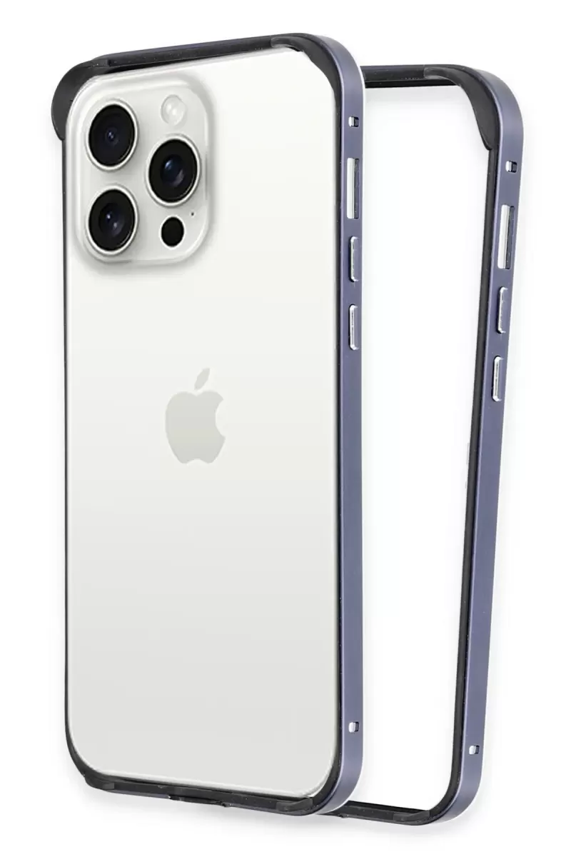 Joko Apple iPhone 15 Pro Land Bumper Koruma Kapak - Lacivert
