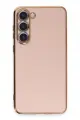 Newface Samsung Galaxy S23 Kılıf Volet Silikon - Pembe