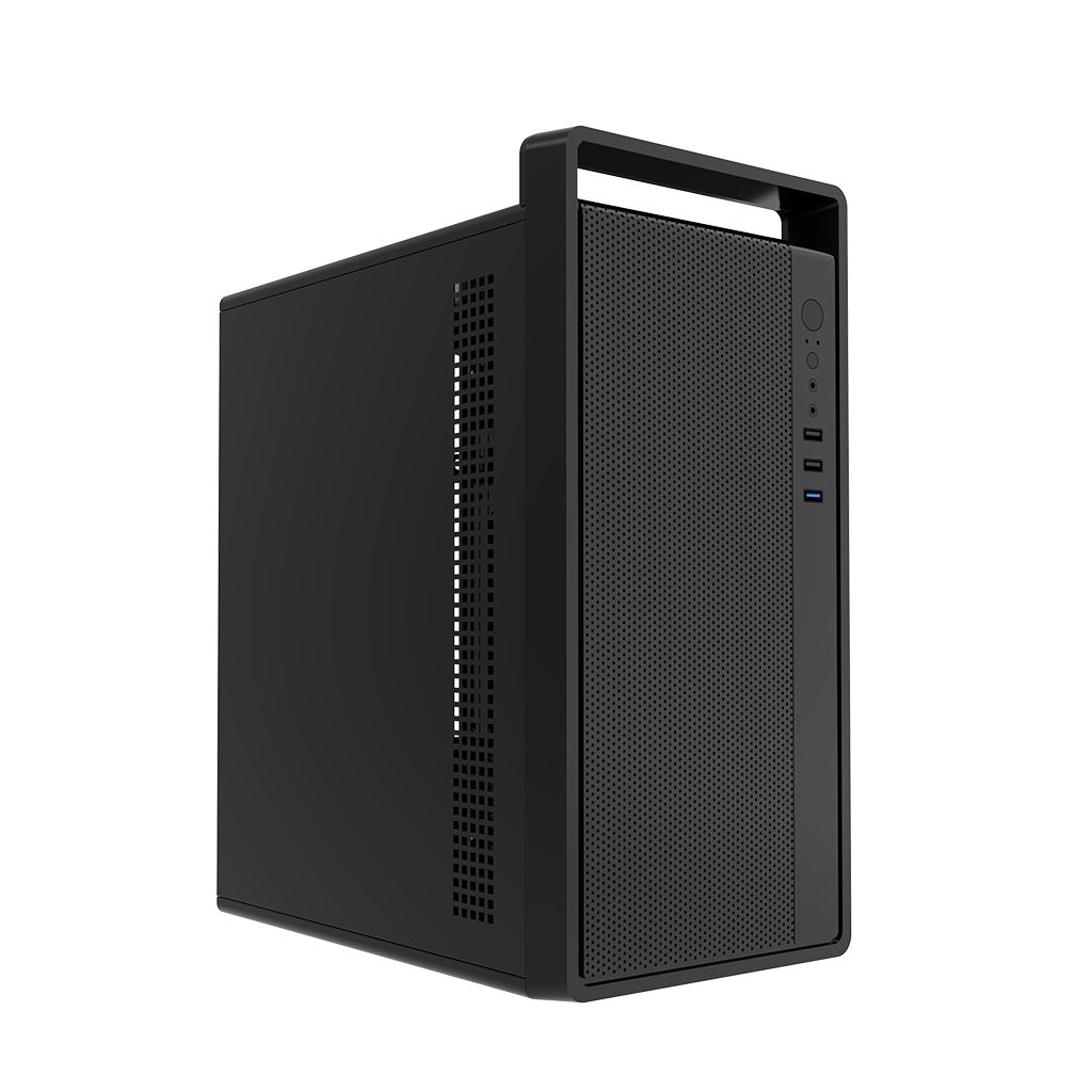 FRISBY FC-2745B, 1x120mm Fan, Siyah, 550W, USB 3.0, mATX, Mini Tower, Kulplu Kurumsal KASA