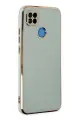 Newface Xiaomi Redmi 9C Kılıf Volet Silikon - Açık Yeşil