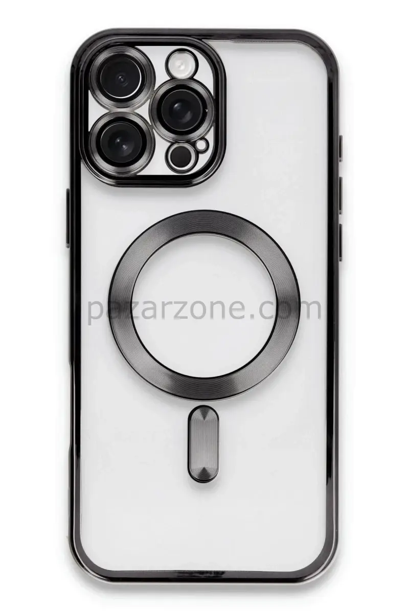 Newface Apple iPhone 16 Pro Kılıf Kross Magneticsafe Kapak - Siyah