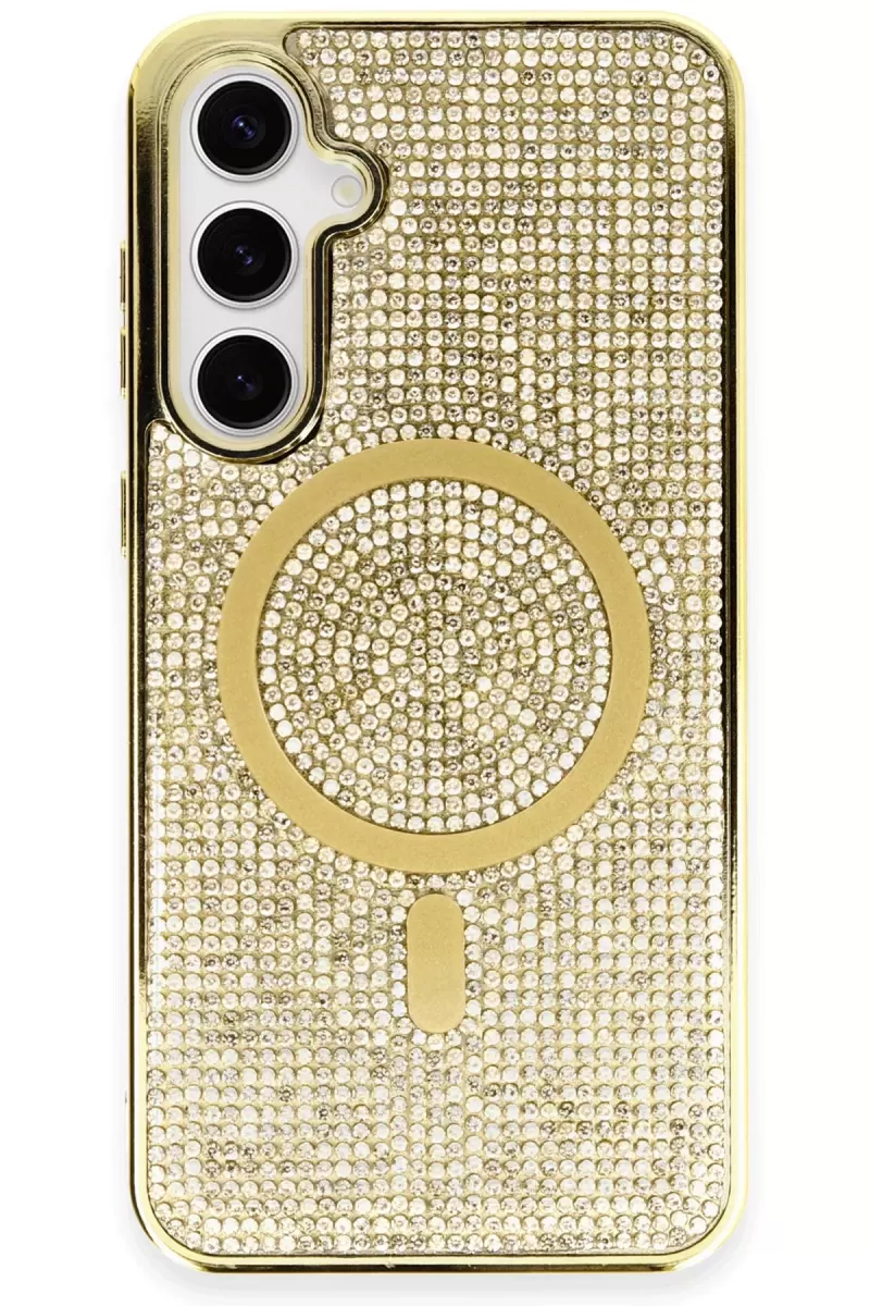 Joko Samsung Galaxy S23 Kılıf Helen Magsafe Kapak - Gold