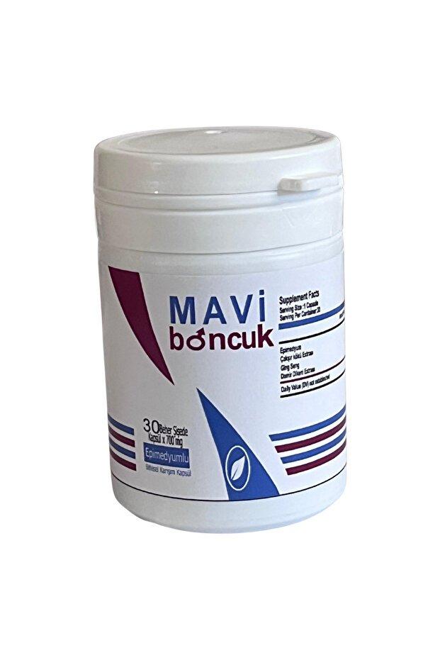 MAVI BONCUK CAPS