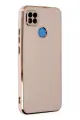 Newface Xiaomi Redmi 9C Kılıf Volet Silikon - Pembe