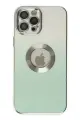 Newface Apple iPhone 12 Pro Max Kılıf Best Silikon - Turkuaz
