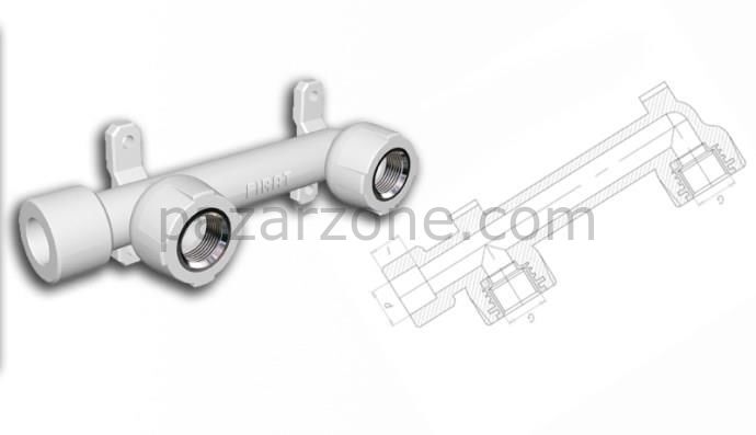 Ege Yıldız PPRC 20X1/2 Taharat Bağlantısı Gri