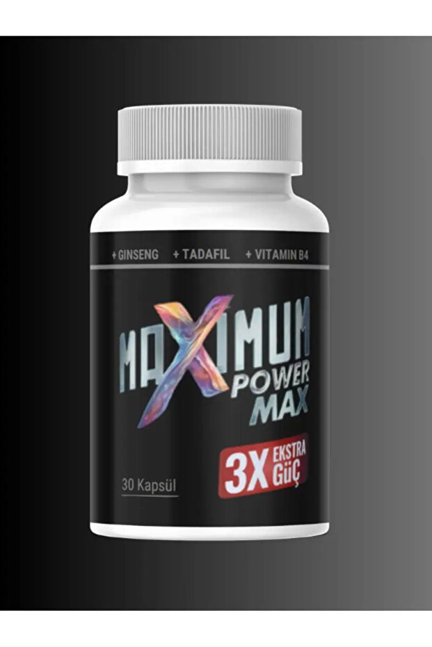 MAXIMUM POWER MAX ERKEK PERFORMANS 30 CAPS