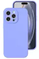Newface Apple iPhone 16 Pro Kılıf Nano içi Kadife Silikon - Lila
