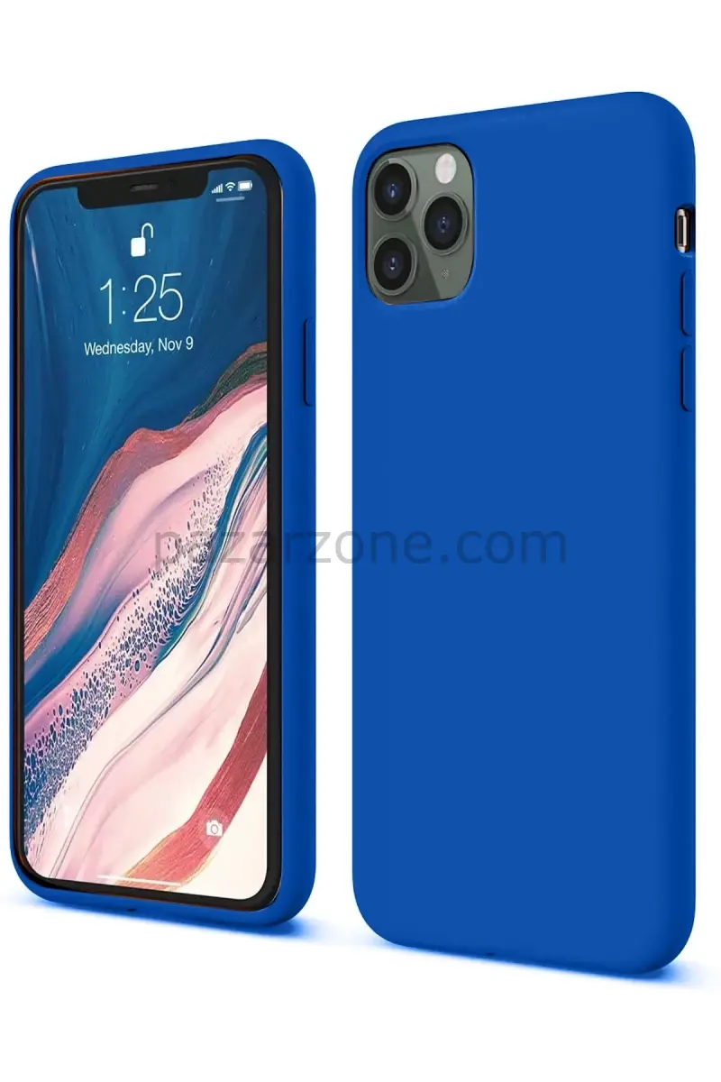 Newface Apple iPhone 11 Pro Kılıf First Silikon - Mavi