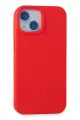 Newface Apple iPhone 15 Kılıf Nano içi Kadife Silikon - Kırmızı