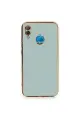 Newface Huawei P20 Lite Kılıf Volet Silikon - Açık Yeşil