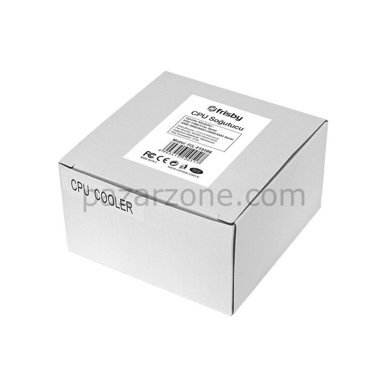 FRISBY FCL-F1310G INTEL 1366/115X / AMD AM2/AM2+/AM3/AM4 CPU SOĞUTUCU