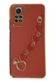 Newface Xiaomi Redmi Note 12 Pro 4G Kılıf Esila Silikon - Kırmızı