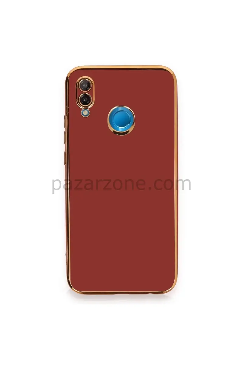 Newface Huawei P20 Lite Kılıf Volet Silikon - Kırmızı